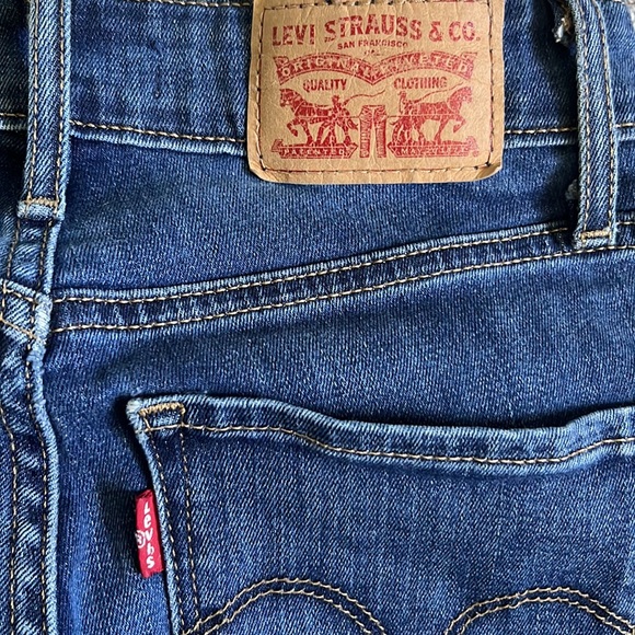 Size 24 Levi’s High Rise Skinny Denim Jeans. - Picture 3 of 5